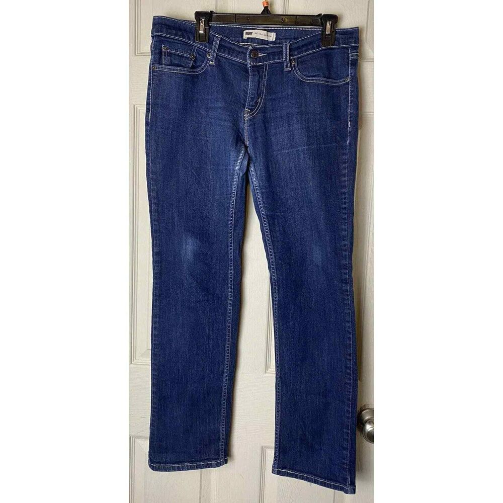 Women's Levis Denim Blue Jeans Size‎ 30x32 KO4 Size 11 Medium